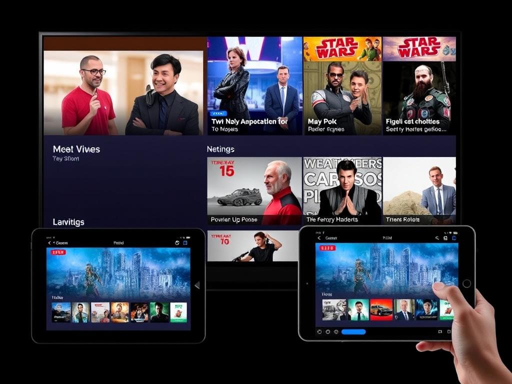 Advanced features of Xtream IPTV including multi-screen and catch-up TV