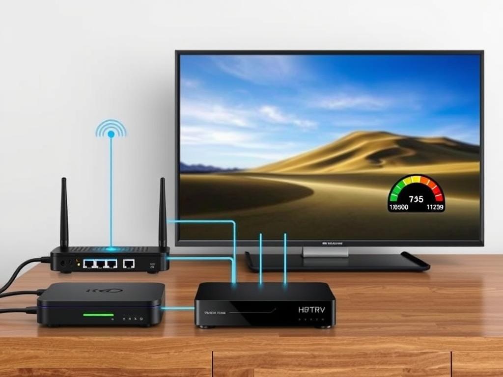 Network optimization setup for Xtream IPTV streaming