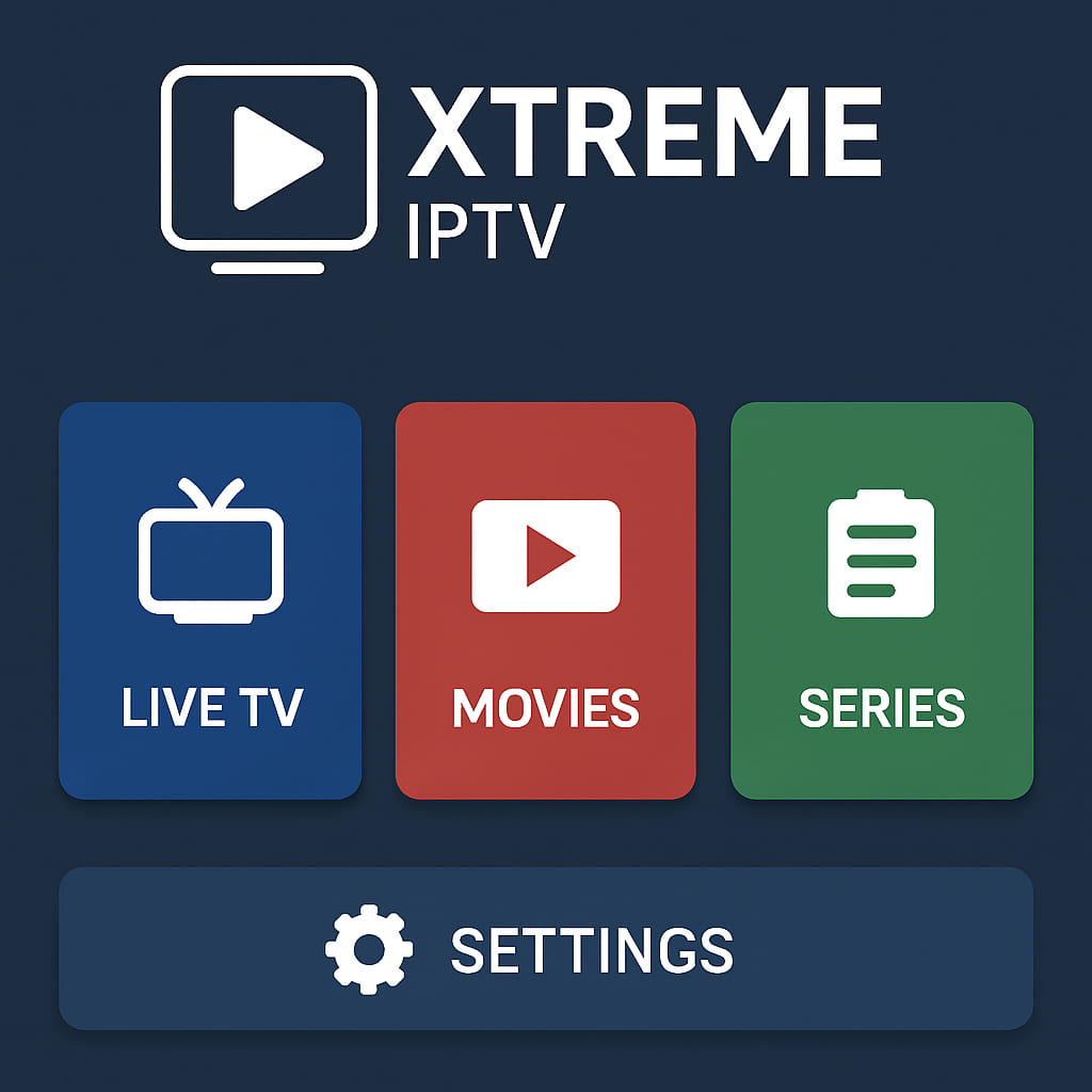 The XtremeHD IPTV App